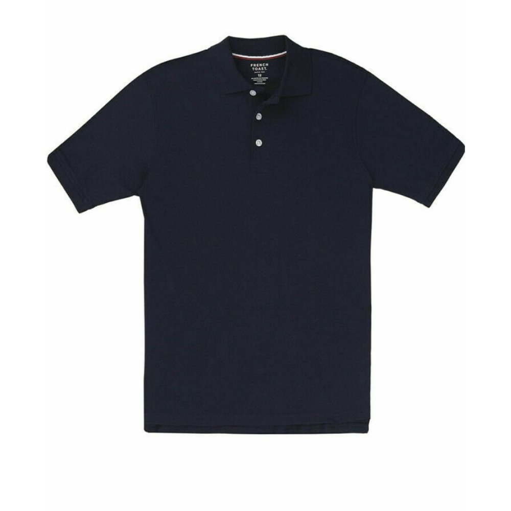 French Toast Youth 2-pack Polo Blue School Uniform L 10/12